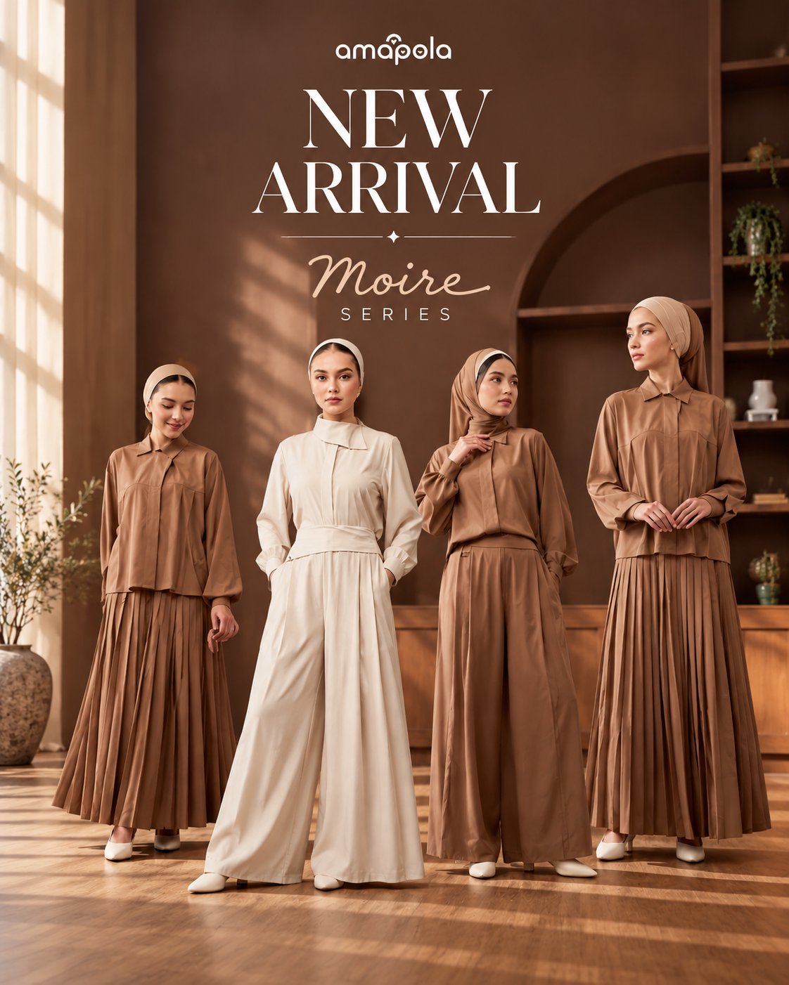 Amapola Moire Series Arrival 4-5