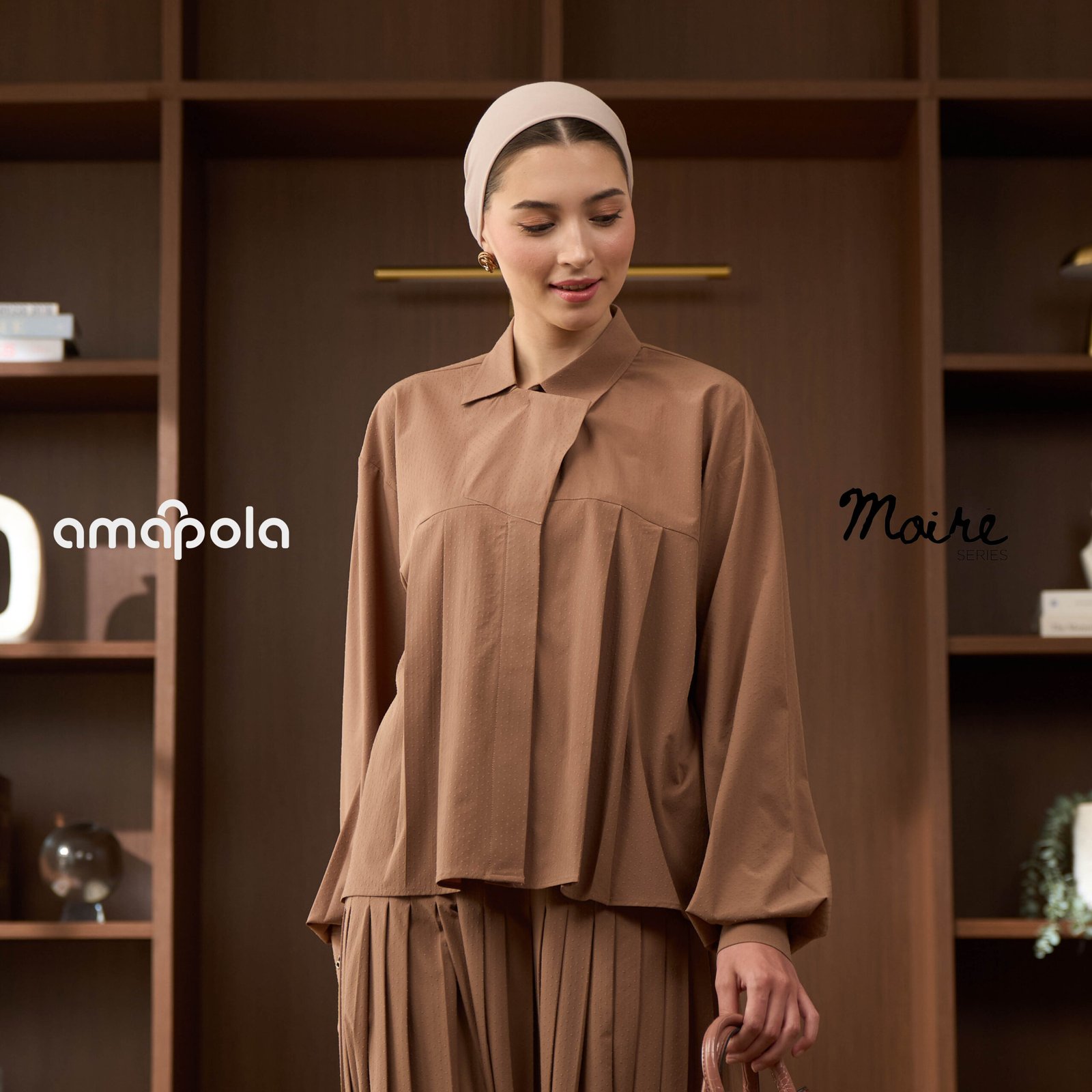 AMAPOLA LABEL – MOIRE TOP