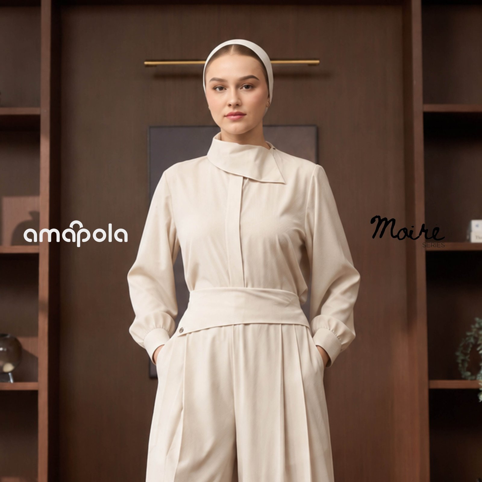 AMAPOLA LABEL – MOIRE SHIRT